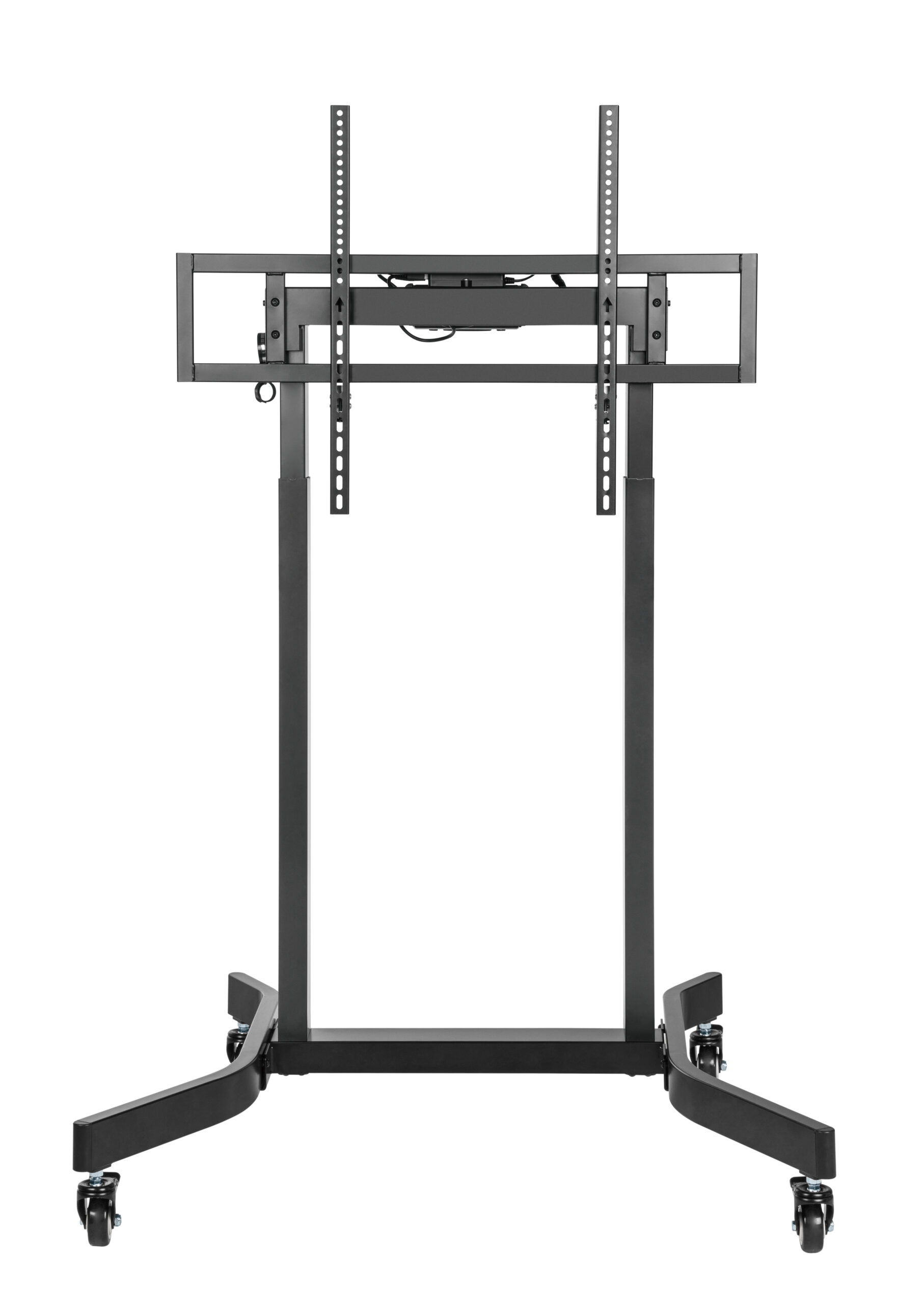 MABT-TTL14-68FW-BLK.jpg Brateck TTL14-68FW-BLK Standard Motorized TV Cart Fit 55"-100" Up