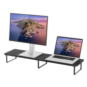 MBEAT ACA-MSTD-03BLK ® activiva Black Dual Monitor Riser Dimensions:1000mm