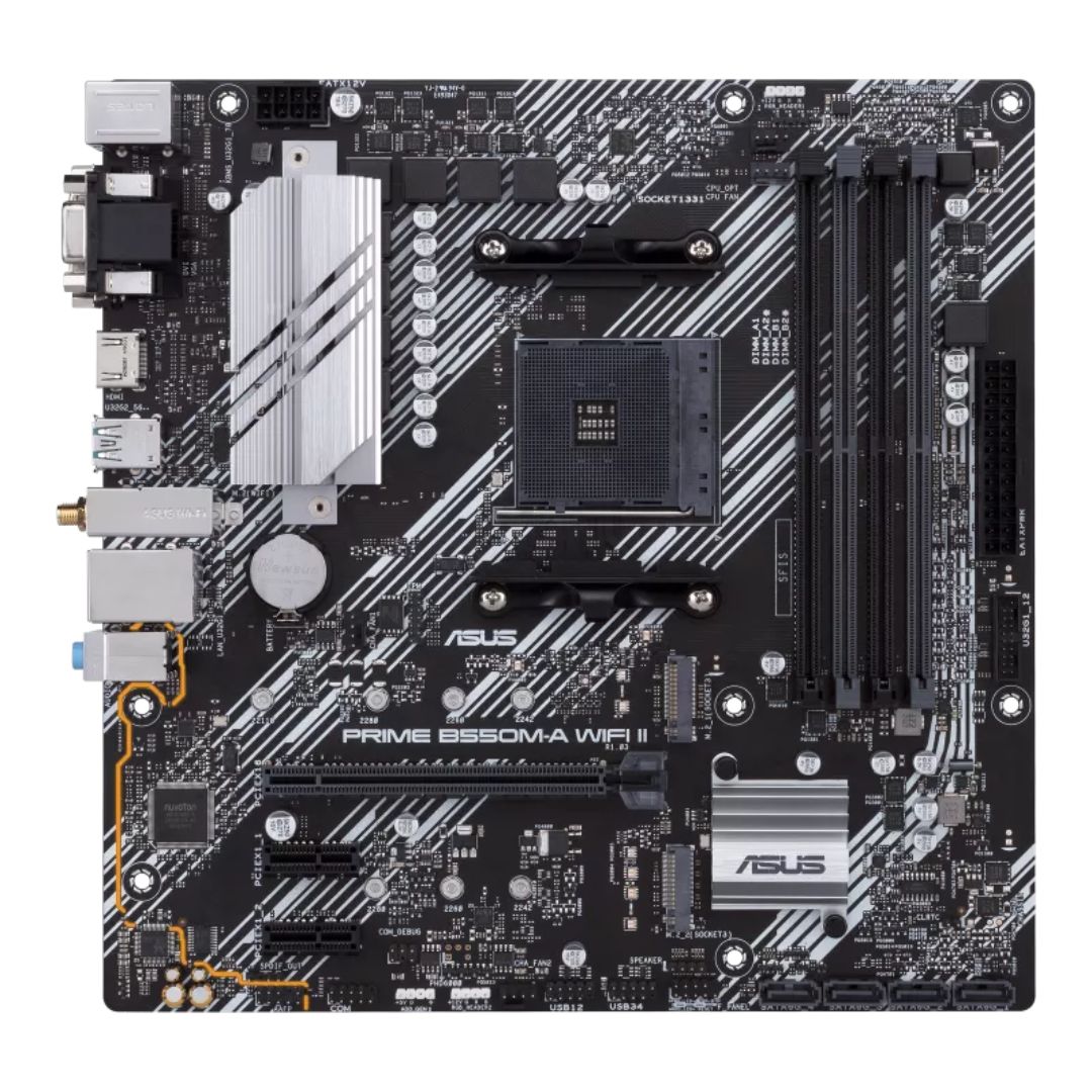MBA-B550M-A-PRIMEWF2.jpg ASUS PRIME B550M-A WIFI II AMD B550M (Ryzen AM4) Micro-ATX Motherboard
