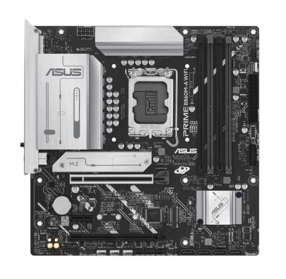 MBA-B860M-A-CSM-PRIWF.jpg ASUS PRIME B860M-A WIFI-CSM Micro-ATX Motherboard 256GB