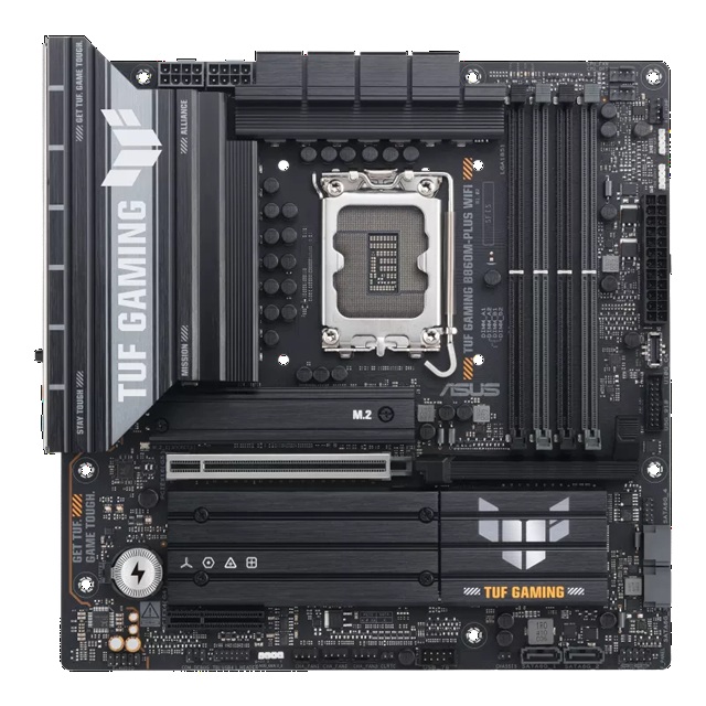 MBA-B860M-PLUS-TUFW.jpg ASUS TUF GAMING B860M-PLUS WIFI LGA1851 mATX Motherboard 256GB