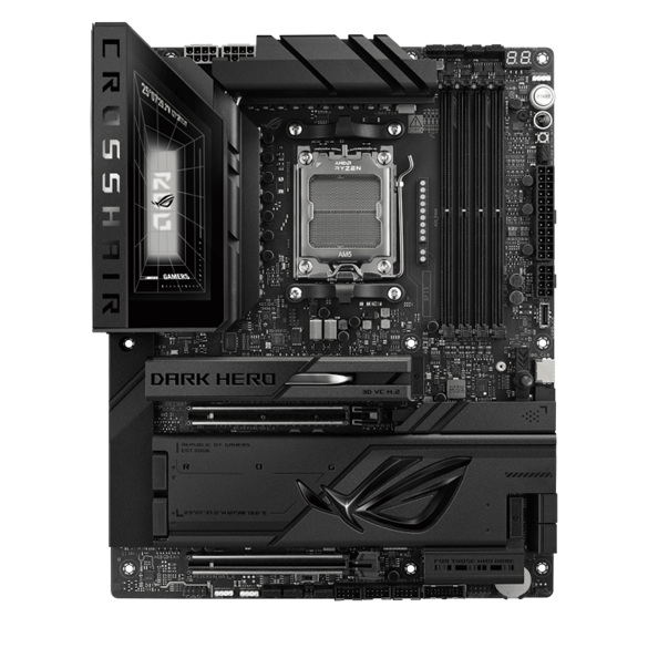 MBA-X870E-ROG-DARK-HERO.jpg ASUS ROG CROSSHAIR X870E DARK HERO AMD (AM5) ATX Motherboard