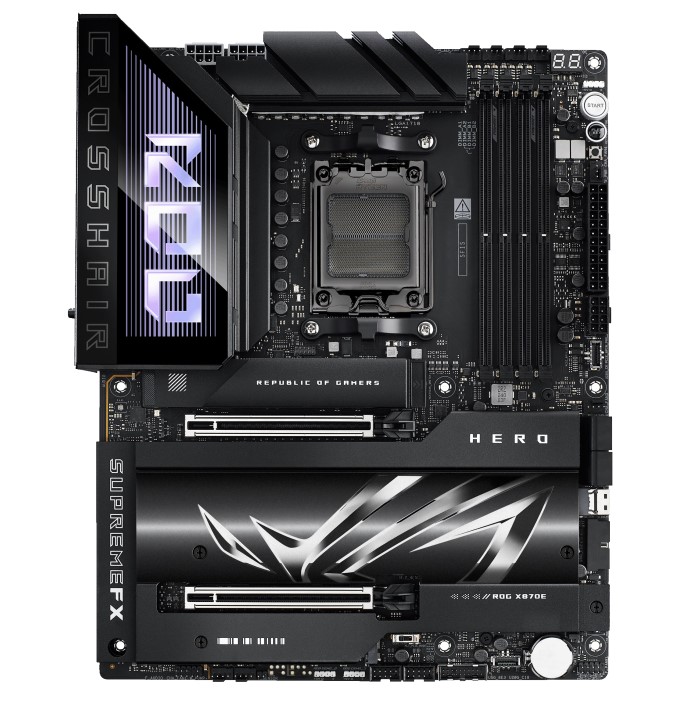 MBA-X870E-ROG-HERO.jpg ASUS ROG CROSSHAIR X870E HERO AMD (AM5) ATX Motherboard