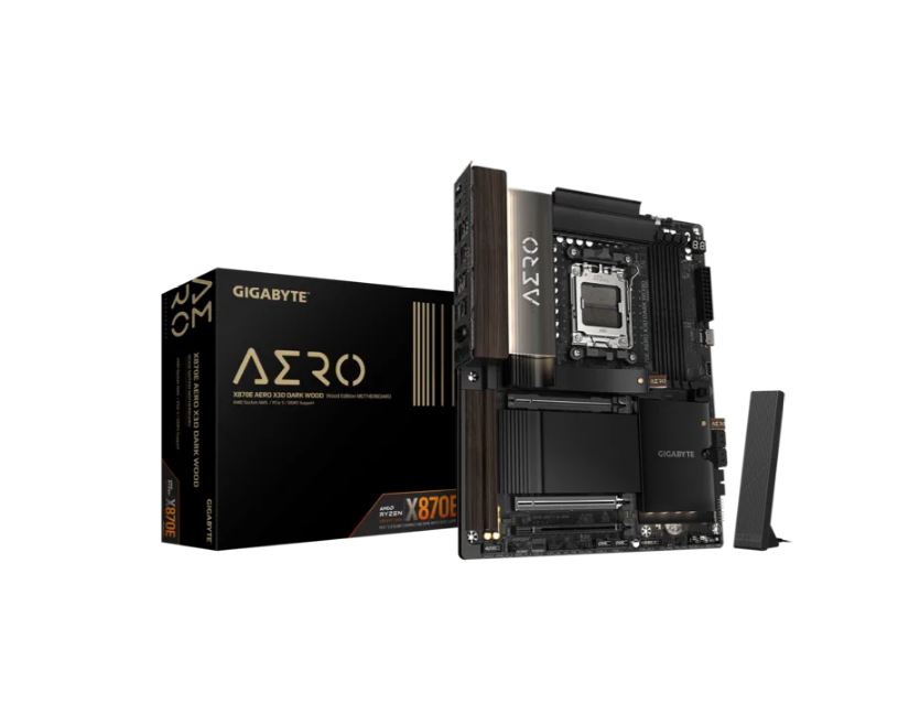 MBG-X870EAEROX3DDKWOOD.jpg Gigabyte X870E AERO X DK WOOD 1.0 X870E AERO X3D DK WOOD AM5 DDR5