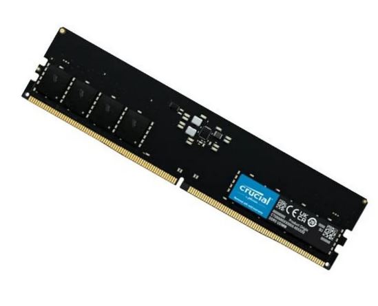 MECD5-1X8G56.jpg Micron (Crucial)-P CT8G56C46U5 Crucial 8GB (1x8GB) DDR5 UDIMM 5600MHz CL46