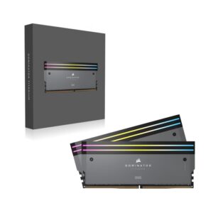 Corsair CMP64GX5M2B6000Z30 DOMINATOR® TITANIUM RGB 64GB (2x32GB) DDR5 DRAM