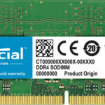 Micron (Crucial) CT16G4SFS832A Crucial 16GB (1x16GB) DDR4 SODIMM 3200MHz CL22