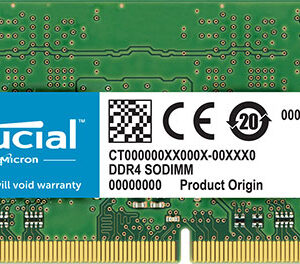 Micron (Crucial) CT16G4SFS832A Crucial 16GB (1x16GB) DDR4 SODIMM 3200MHz CL22