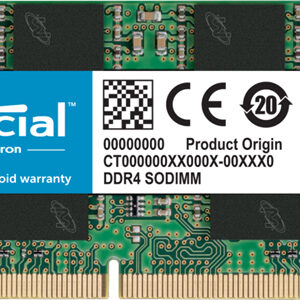 Micron (Crucial) CT8G4SFRA32A Crucial 8GB (1x8GB) DDR4 SODIMM 3200MHz CL22