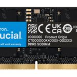 Micron (Crucial) CT32G48C40S5 Crucial 32GB (1x32GB) DDR5 SODIMM 4800MHz C40