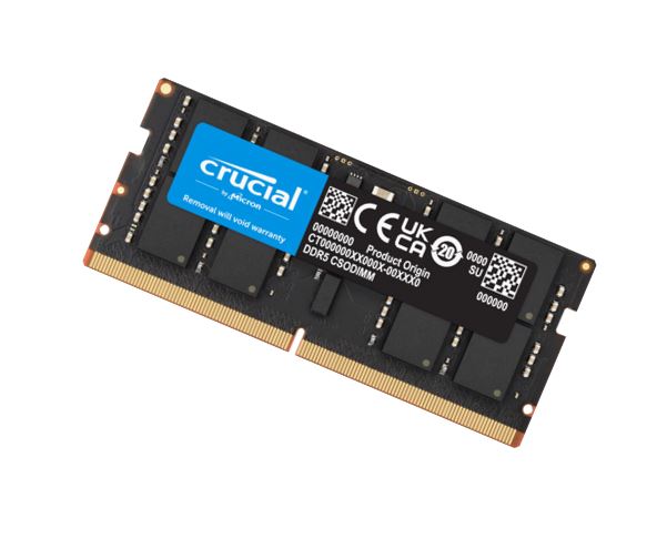 MECN5-1X32G64C52.jpg Micron (Crucial) CT32G64C52CS5 Crucial 32GB (1x32GB) DDR5 CSODIMM 6400MHz C52