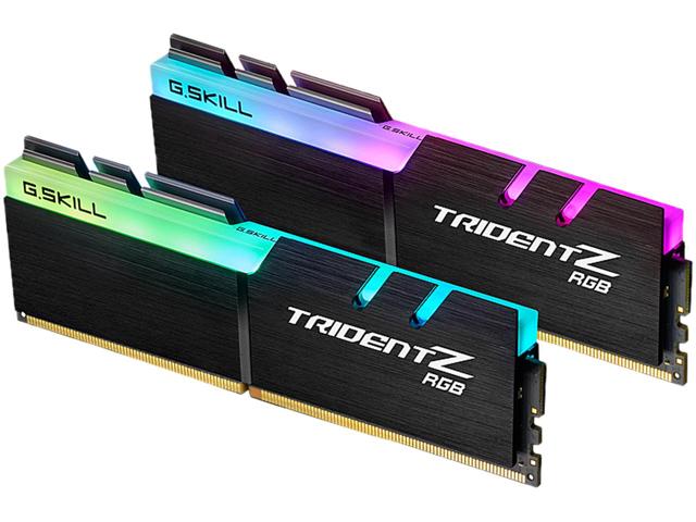 MEGF4-3200C16D16GTZR.jpg G.SKILL F4-3200C16D-16GTZR 16GB (2 x 8GB)/ PC4-25600 / DDR4