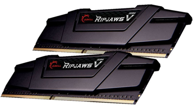 MEGF4-3200C16D32GVK.jpg G.SKILL F4-3200C16D-32GVK 32GB (2 x 16GB)/ PC4-25600 / DDR4