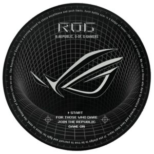 ASUS ROG COSMIC MAT II floor mat, black, 87% rubber, 13% polyester
