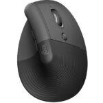 Logitech 910-006479 ERGO LIFT Graphite wireless mouse 1000 DPI