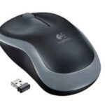 Logitech 910-002255 M185 Wireless Mouse Nano Receiver Grey 1-year