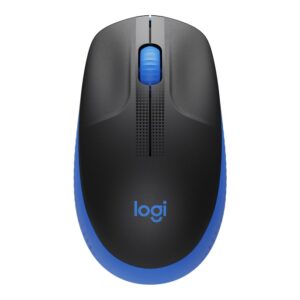 Logitech 910-005914 M190 Full-Size Wireless Mouse - BLUE from