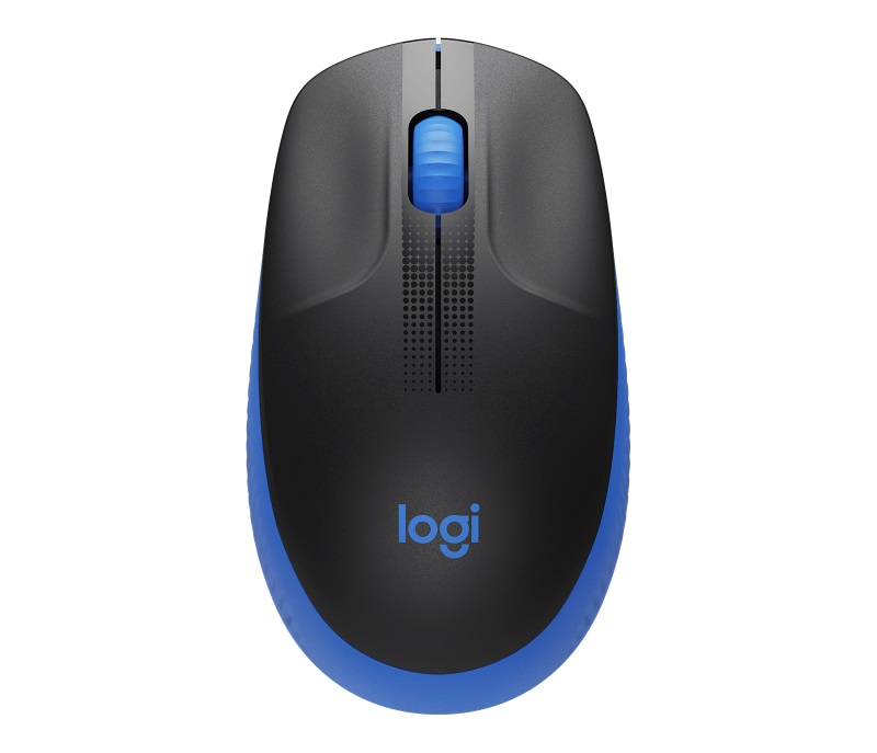 MILT-M190-BLUE.jpg Logitech 910-005914 M190 Full-Size Wireless Mouse - BLUE from