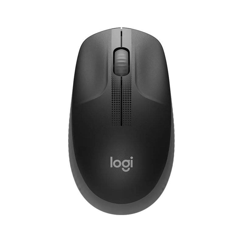 MILT-M190.jpg Logitech 910-005913 M190 Full-Size Wireless Mouse - Charcoal