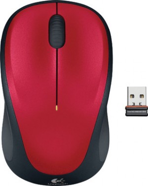 CREATOR: gd-jpeg v1.0 (using IJG JPEG v62), quality = 90 Logitech 910-003412 M235 Wireless Mouse Red Contoured design Glossy