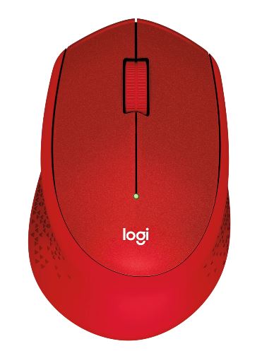 MILT-M331-RED.jpg Logitech 910-004916 M331 SILENT PLUS Wireless Mouse RED DPI