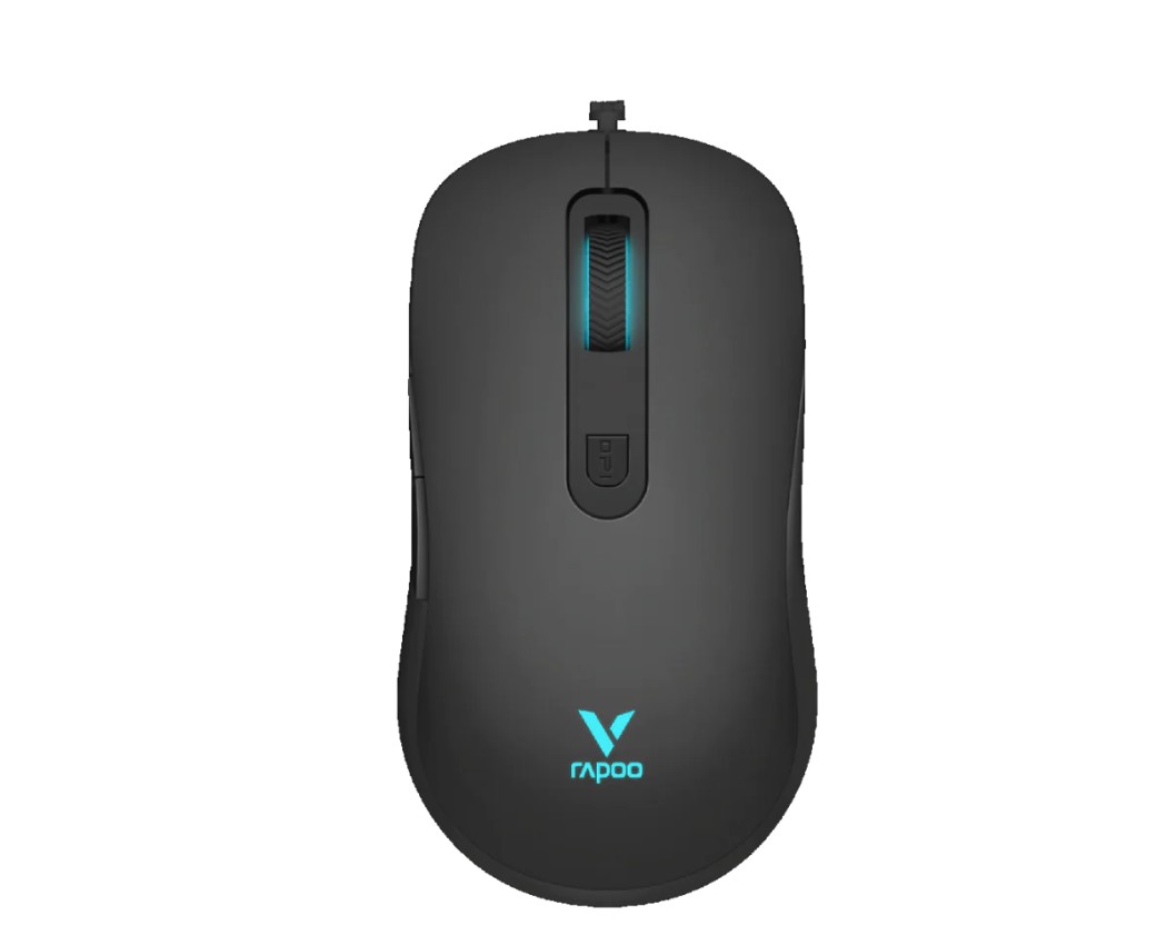 MIRP-V16-RGB.jpg Rapoo V16 RGB Wired USB Optical 12800DPI Gaming Mouse Black