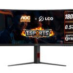 AOC CU34G4 34" WQHD Curved Monitor – 3440×1440@180Hz
