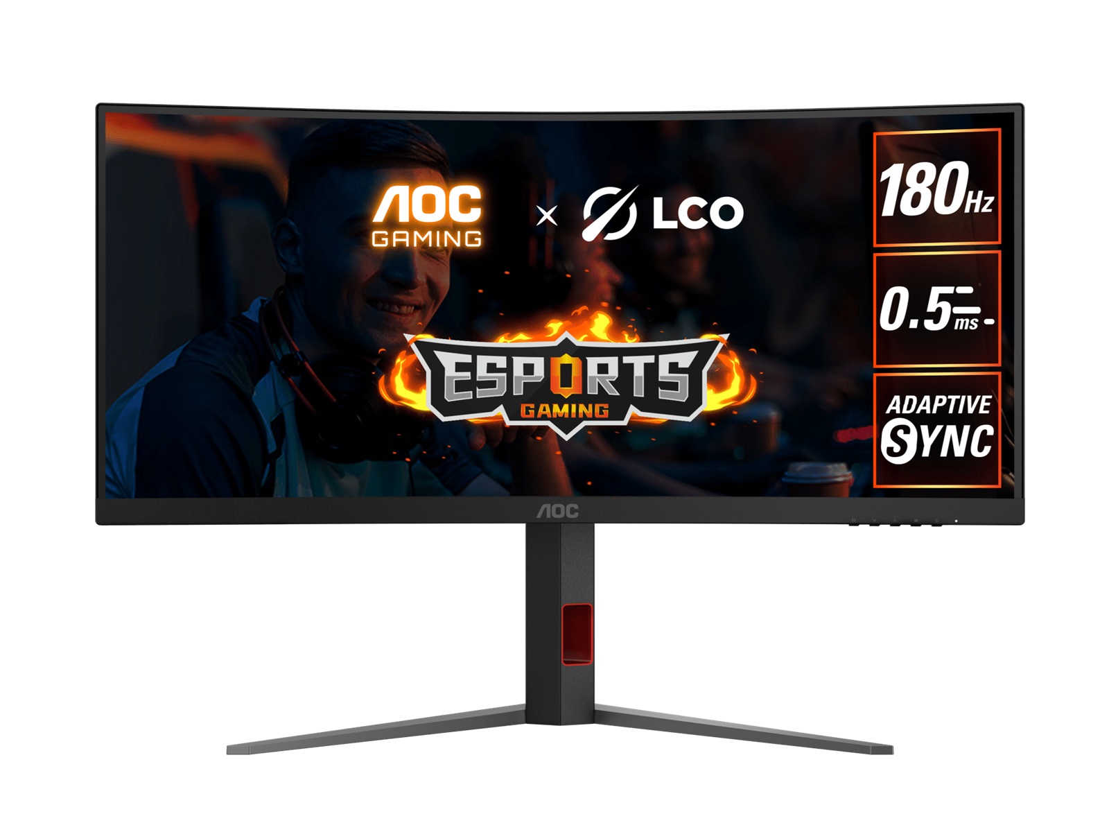 MNAO-CU34G4.jpg AOC CU34G4 34" WQHD Curved Monitor – 3440×1440@180Hz