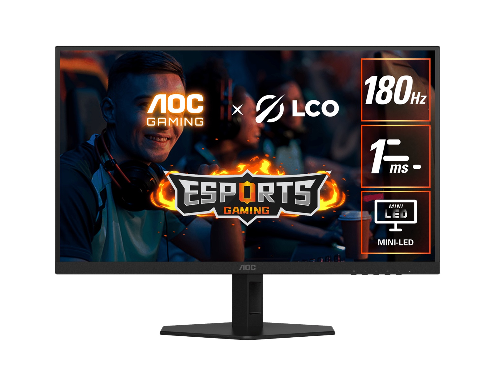 MNAO-Q27G40XMN.jpg AOC Q27G40XMN 27" QD-MiniLED Monitor – QHD 180Hz