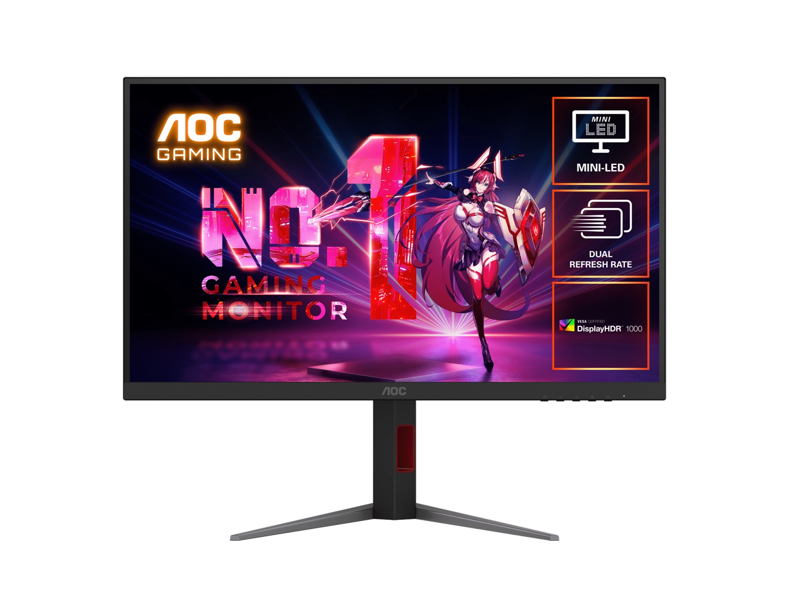 MNAO-U27G4XM.jpg AOC U27G4XM 27" Mini-LED Gaming Monitor – 4K@160Hz