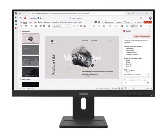 MNLEN-E22-40.jpg Lenovo 64C9MAR6AU ThinkVision E22-40 21.5-22" FHD IPS Monitor 1920x1080