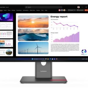 Lenovo 64B2GAR1AU ThinkVision P24Q-40 23.8"/24" QHD USB-C Docking Monitor