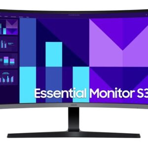 Samsung LS27D390GAEXXY 27" S39GD FHD 1800R Curved Monitor 1920X1080