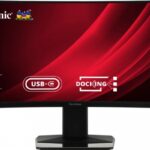 ViewSonic VG3419C-2 34" Curved Docking Monitor with KVM Switch