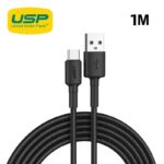USP 6972890207040 BoostUp Braided USB-C to USB-A Cable (1M)