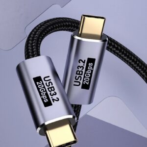 USP 6976552041201 BoostUp Cafule Braided USB-C to USB-C (3.2