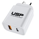 USP 6976552041751 20W Dual Port Fast Wall Charger