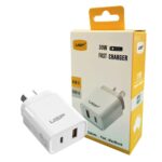 USP 6976552042581 30W Dual Port Fast Wall Charger
