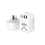 USP 6976552044400 Australian Inbound Travel Adapter 2 USB-A +