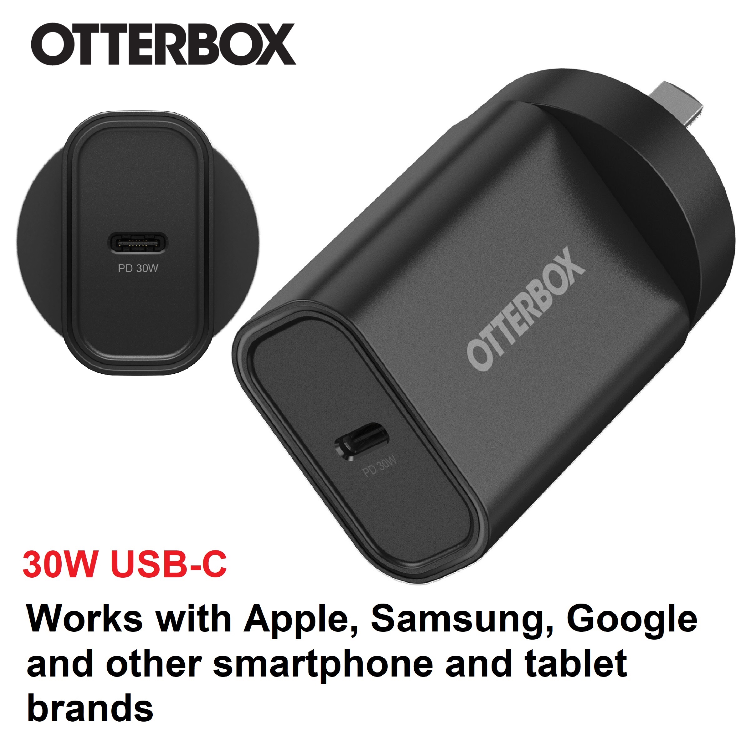 MPA-78-81351.jpg Otterbox 78-81351 30W USB-C (Type I) PD Fast Wall