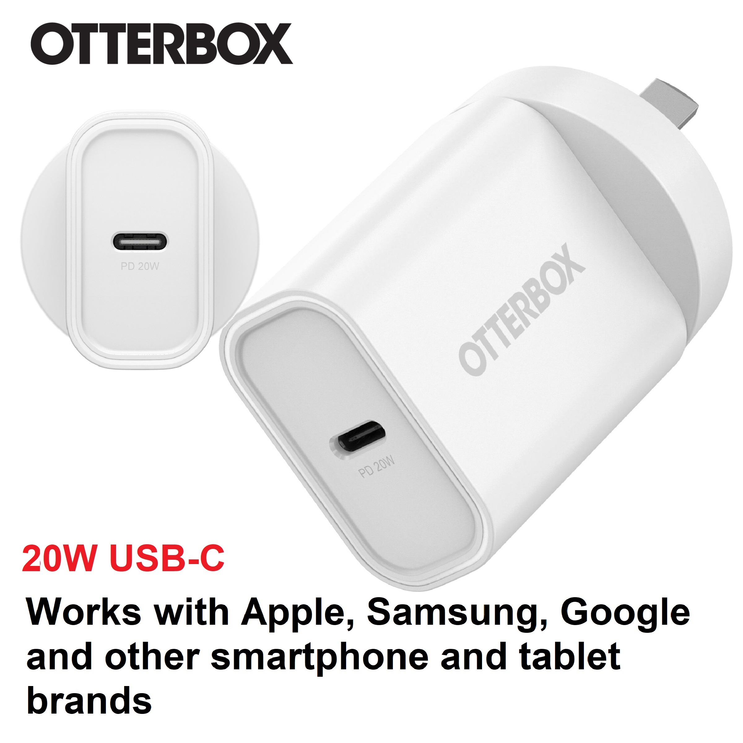 MPA-78-81352.jpg Otterbox 78-81352 20W USB-C (Type I) PD Fast Wall