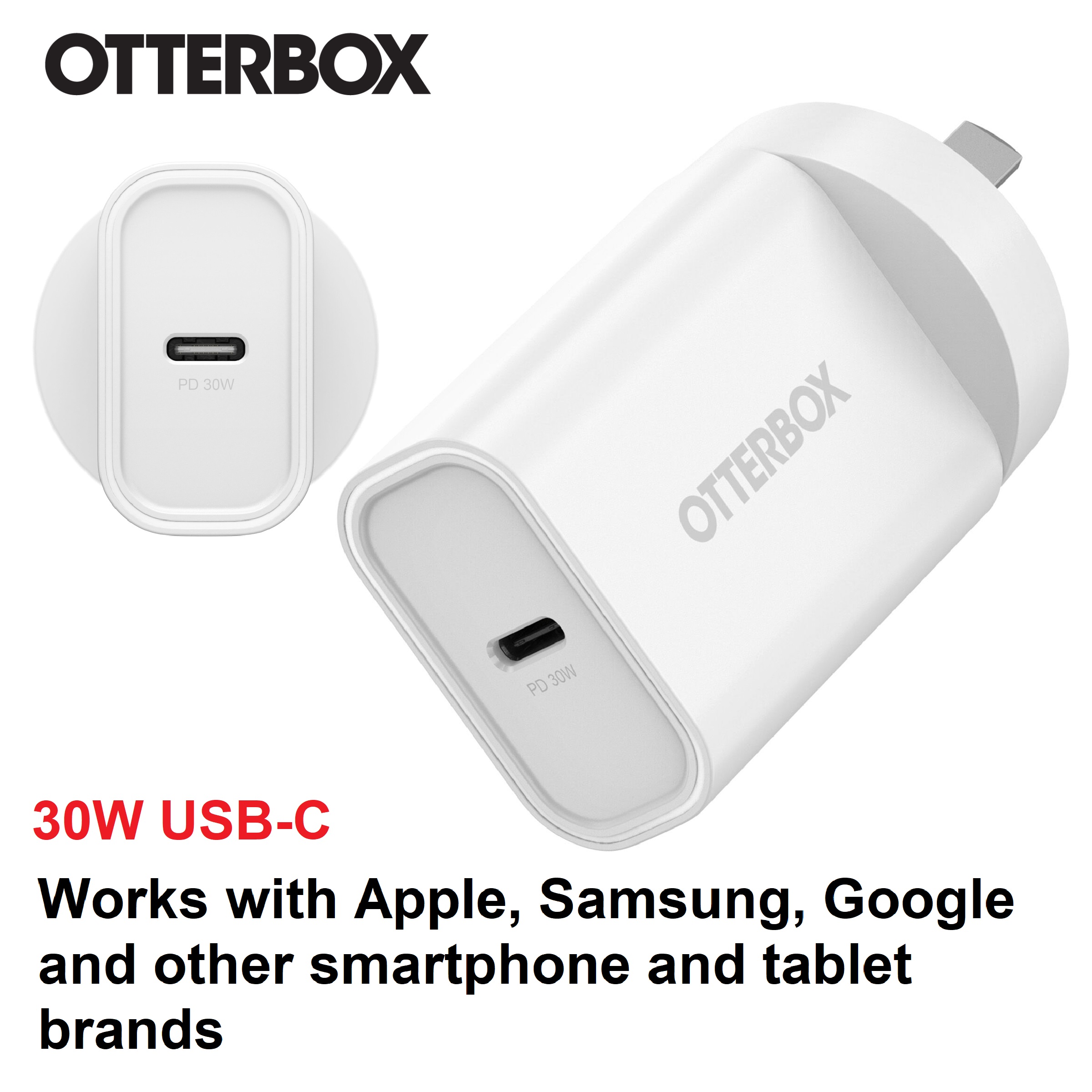 MPA-78-81353.jpg Otterbox 78-81353 30W USB-C (Type I) PD Fast Wall