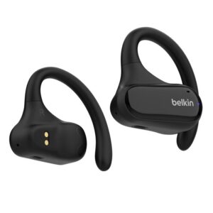 Belkin AUC013btBK SoundForm ClearFit Open-Ear Wireless Earbuds - Black