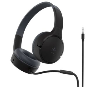 Belkin AUD004btBK SoundForm Mini Wired on-Ear Headphones for Kids