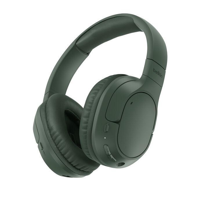 MPA-AUD009FQOL.jpg Belkin AUD009FQOL SoundForm Surround Wireless Over-The-Ear Headphones + USB-C