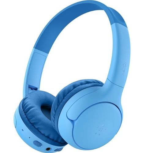 MPA-AUD012FQBL.jpg Belkin AUD012fqBL SoundForm Mini2 Wireless On-Ear Headphones for Kids