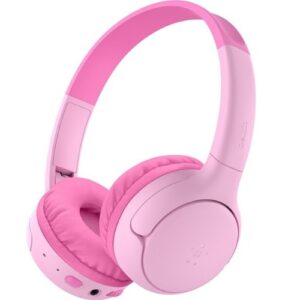 Belkin AUD012fqPK SoundForm Mini2 Wireless On-Ear Headphones for Kids