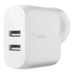 Belkin WCB002auWH BoostCharge Dual USB-A Wall Charger 24W