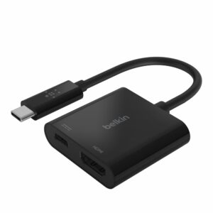 Belkin AVC002btBK USB-C to HDMI + Charge Adapter +