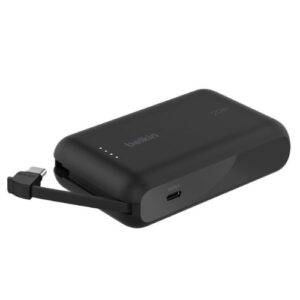 Belkin BPB021fqBK BoostCharge 10K Power Bank with Integrated 20W